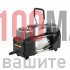 Немски двуцилиндров компресор за автомобили с LED фенер, маркуч за въздух и инструменти